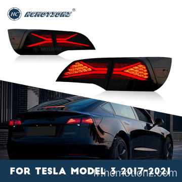Feux arrière LED HCMotionz pour Tesla Model 3 Model Y 2017-2021